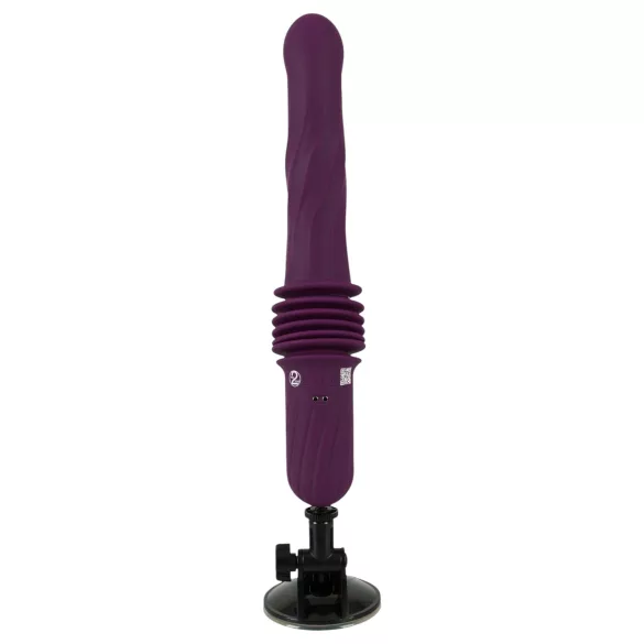 You2Toys - Fernbedienbarer, wärmender Stoßvibrator (lila)