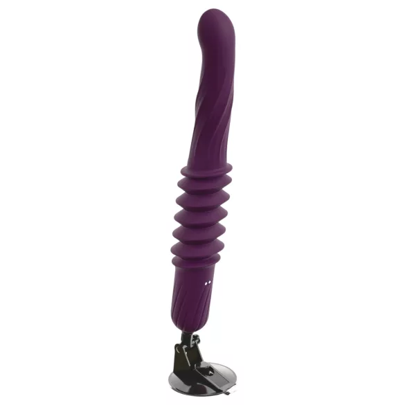 You2Toys - Fernbedienbarer, wärmender Stoßvibrator (lila)