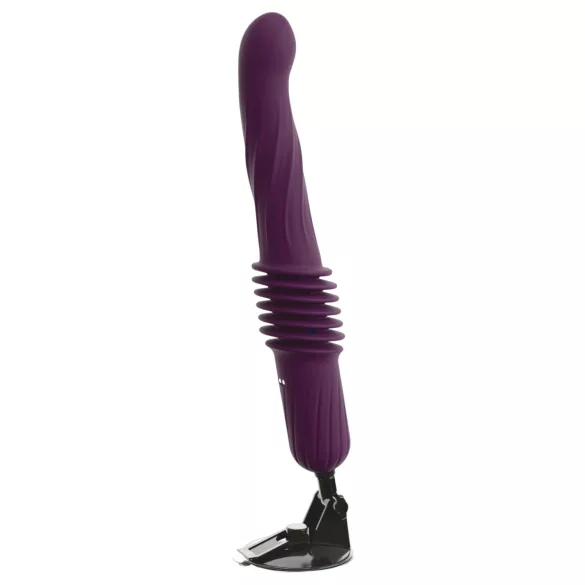 You2Toys - Fernbedienbarer, wärmender Stoßvibrator (lila)