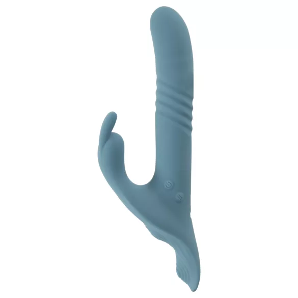 You2Toys - 3-teiliges anlegebares Hasenstoß-Vibrator-Set mit Fernbedienung (blau)