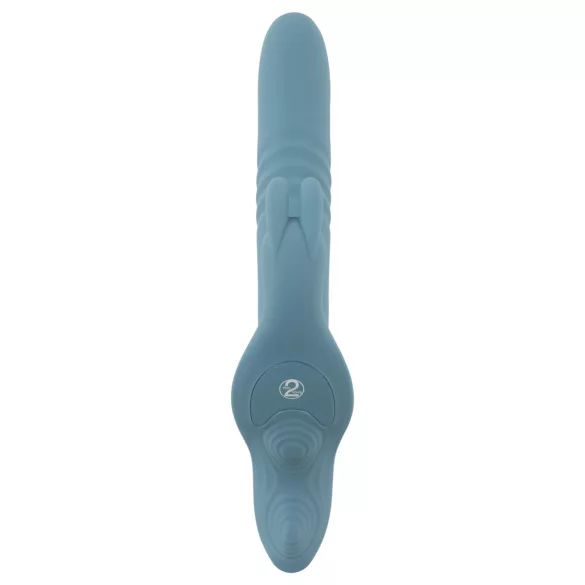 You2Toys - 3-teiliges anlegebares Hasenstoß-Vibrator-Set mit Fernbedienung (blau)
