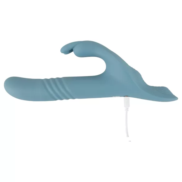 You2Toys - 3-teiliges anlegebares Hasenstoß-Vibrator-Set mit Fernbedienung (blau)