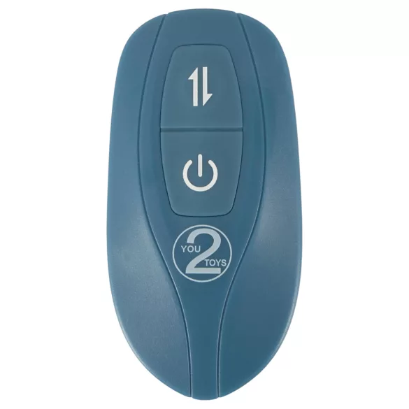 You2Toys - 3-teiliges anlegebares Hasenstoß-Vibrator-Set mit Fernbedienung (blau)