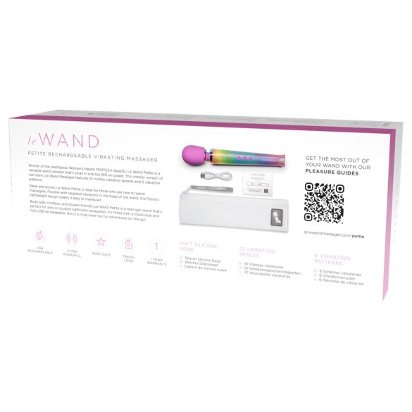 le Wand - Massagegerät Vibrator (Regenbogen)