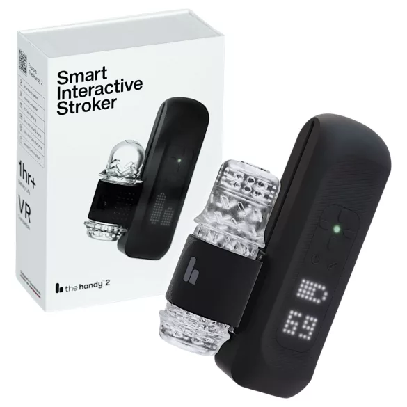The Handy 2 - Interaktiver Masturbator für Männer (schwarz)