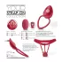 You2Toys - tragbarer vibrierender Klitorisstimulator (rot)