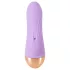 Cuties - wiederaufladbarer, wasserdichter Mini-Vibrator mit Klitorisarm (lila)