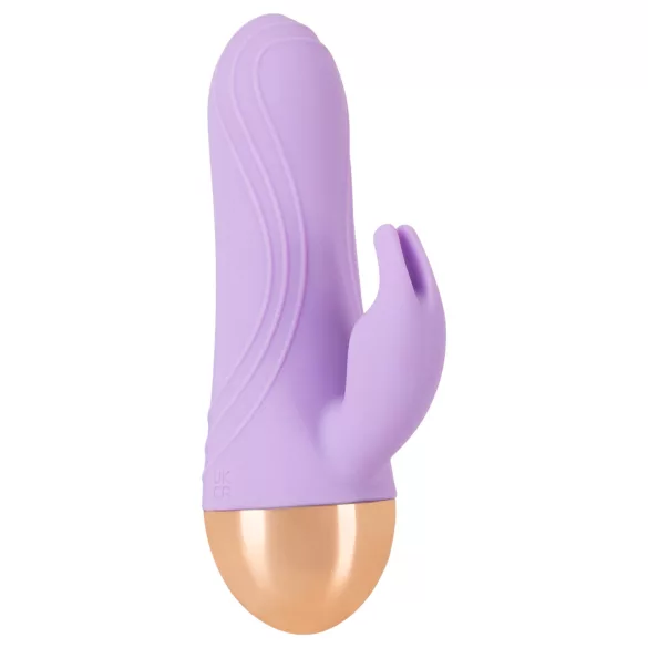 Cuties - wiederaufladbarer, wasserdichter Mini-Vibrator mit Klitorisarm (lila)