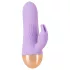 Cuties - wiederaufladbarer, wasserdichter Mini-Vibrator mit Klitorisarm (lila)