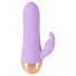 Cuties - wiederaufladbarer, wasserdichter Mini-Vibrator mit Klitorisarm (lila)