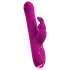 Sweet Smile - Schub-, Rotationsvibrator mit Klitorisstimulator (rosa)