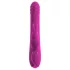 Sweet Smile - Schub-, Rotationsvibrator mit Klitorisstimulator (rosa)