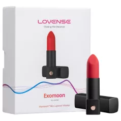 Lovense Exomoon - Mini-Vibrator in Lippenstiftform (schwarz)