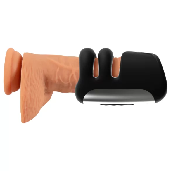 Rebel - pulsierender, vibrierender Masturbator (schwarz)