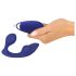 SMILE - Fernbedienungs-Anal- und Slip-Vibrator (Blau)