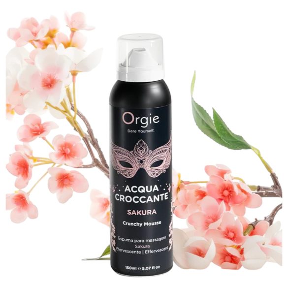 Orgie Acqua Croccante - Massage-Schaum - Kirschblüten (150ml)