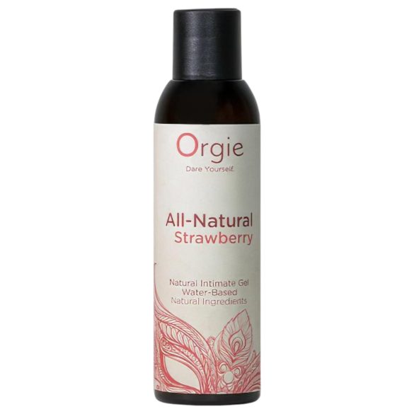 Orgie All Natural – Wasserbasiertes Gleitgel – Erdbeere (150 ml)