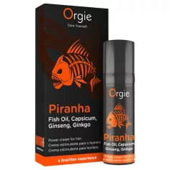   Orgie Piranha Power Cream - Stimulierende Potenzcreme für Männer (15 ml)