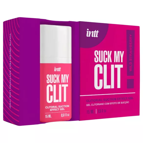 Intt Suck My Clit - stimulierendes Klitorisgel für Frauen - Erdbeere (15 ml)
