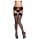 Obsessive S800 - Sexy Strümpfe - Schwarz - L/XL