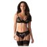 Obsessive Wonderia - Dessous-Geschenkbox - 6-teilig (schwarz) - L/XL