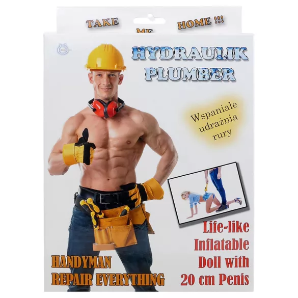 Handyman - aufblasbarer Gummimann