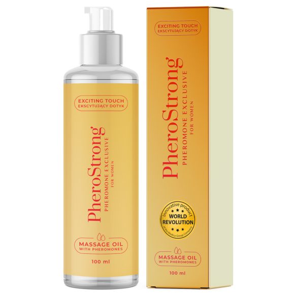 PheroStrong Exklusiv - Massageöl für Frauen (100ml)