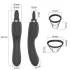Sweet Play - 2-in-1 Vibrator mit lecken­der Zunge für die Klitoris und Saugfunktion (schwarz)