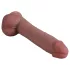 Erospace Natural Play - Silikon-Dildo 24 cm (hautfarben)