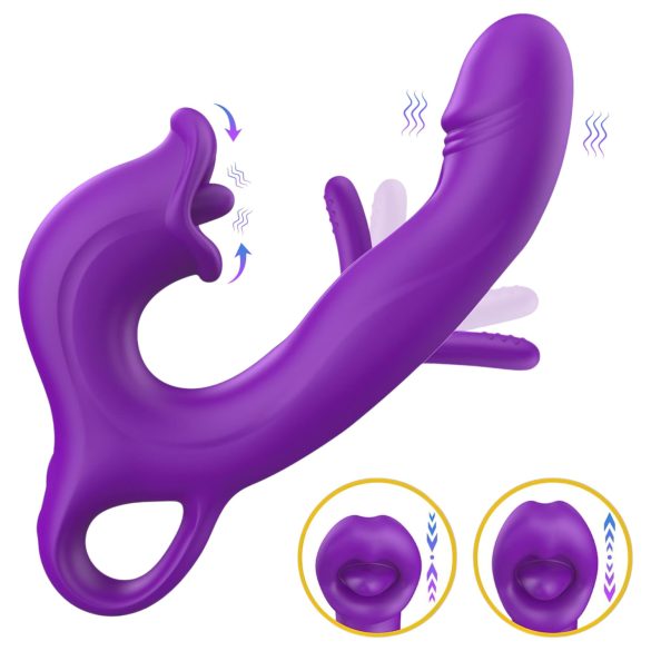 Sweet Play - Leckerei, nickender G-Punkt Vibrator (lila)