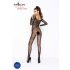 Passion BS031 - Offener Overall (Schwarz) - S-L