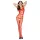 Passion BS032 - Netzoverall offen (Rot) - S-L