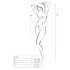 Passion BS034 - Rosendesign Netz-Set (Schwarz) - Größen S-L