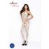 Passion BS037 - Offener Body mit Muster (Weiß) - S-L