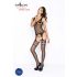Passion BS038 - Zickzack-Netzset (Schwarz) - S-L