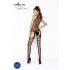Passion BS038 - Zickzack-Netzset (Schwarz) - S-L