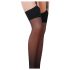 Passion ST001 - Schwarze Strümpfe