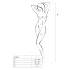 Passion BS049 - Halsband-Netzset (schwarz) - S-L