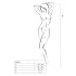 Passion BS053 - Halsband-Netz-Set (schwarz) - S-L