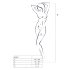 Passion BS057 - Zickzack-Netzset (schwarz) - S-L