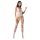 Passion BS058 - Offenes Netz-Overall (Weiß) - S-L