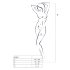 Passion BS061 - Blumennetz-Set (weiß) - S-L