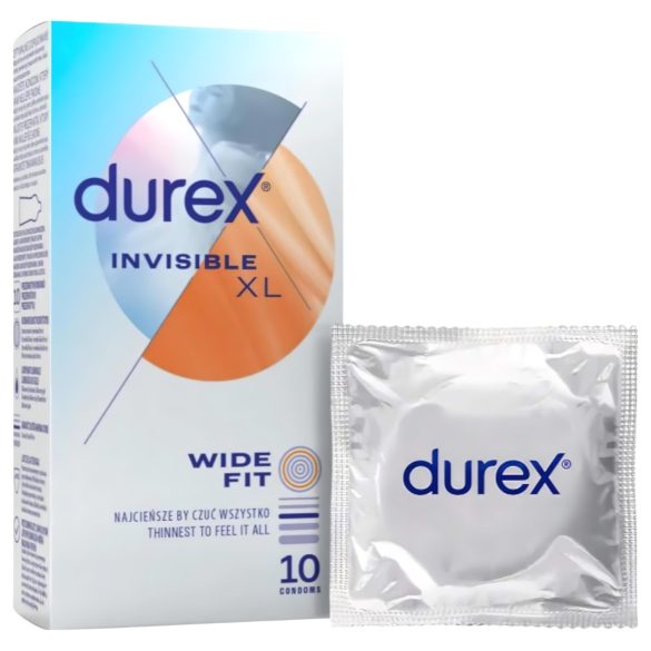 Durex Invisible XL - extra große Kondome (10 Stk.)
