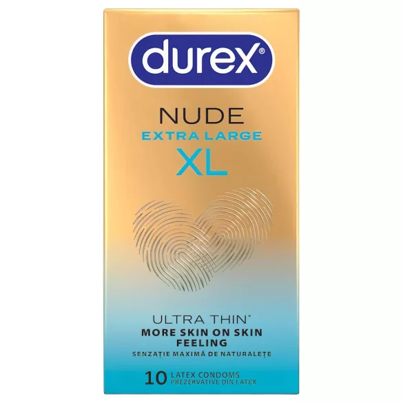 Durex Nude XL - extragroßes Kondom (10 Stk.)