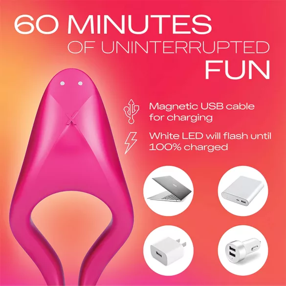 Durex Tease & Ride - Intim-Punkt-Vibrator (pink)