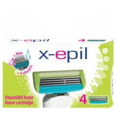 X-Epil - Damenrasierer Klingen 4er Set (4 Stück)