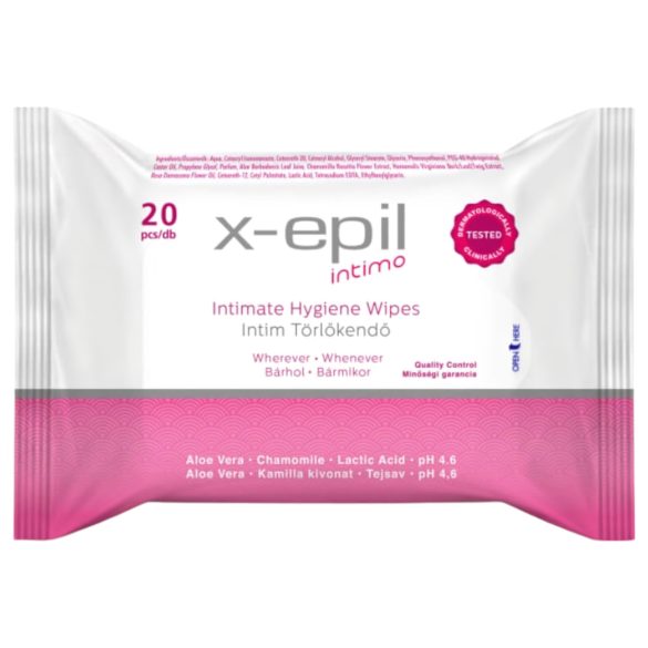 X-Epil Intimo - Intimtücher (20 Stück)
