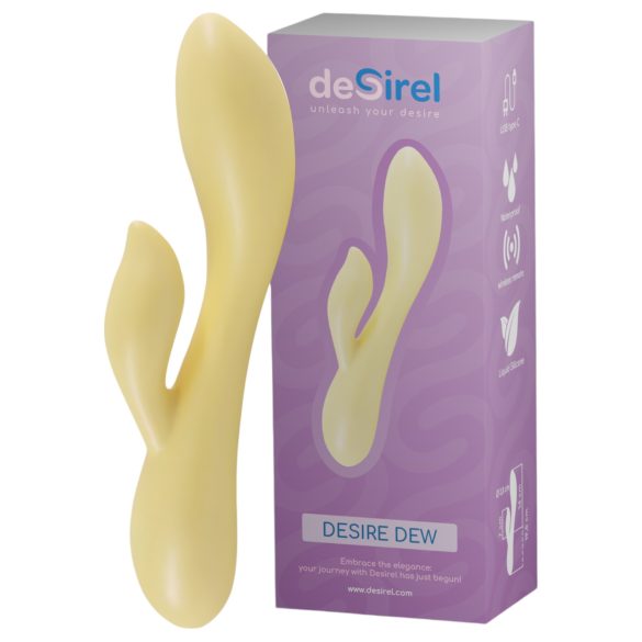 Desirel Desire Dew - Intelligenter Klitoris-Vibrator mit Arm (Gelb)