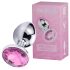 Desirel Pink Jewel S - Analplug (Silber-Pink)