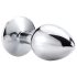 Desirel Pink Jewel M - Anal-Plug (Silber-Rosa)